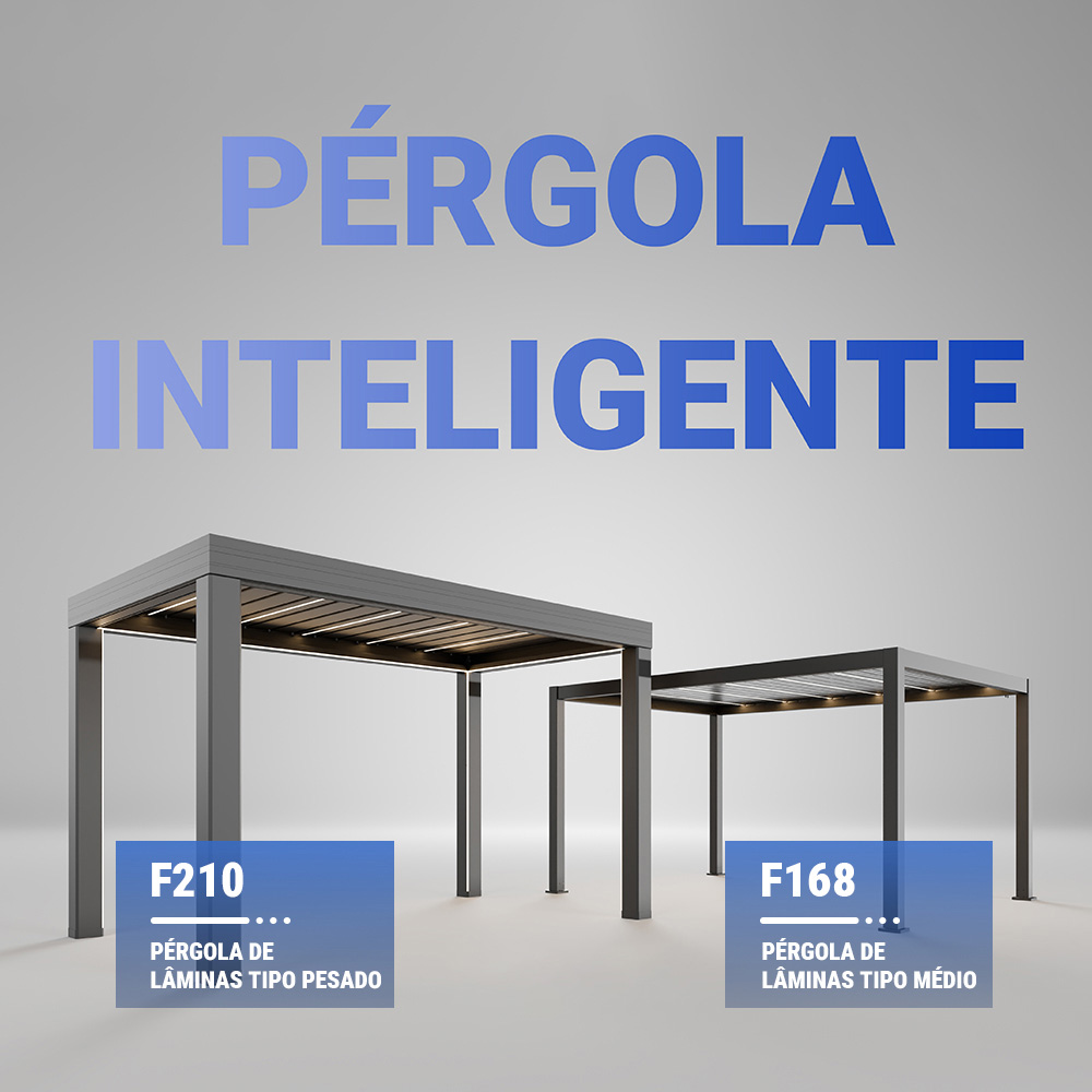 Pérgola Bioclimática de Alumínio