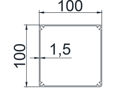 F150 Light-type Louvered Pergola Posts
