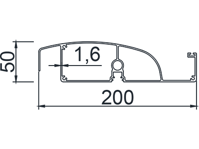 F210 Medium-type Louvered Pergola Blades
