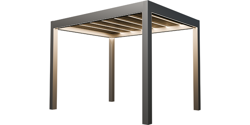 Pergola à lames F210 Pro de type renforcé