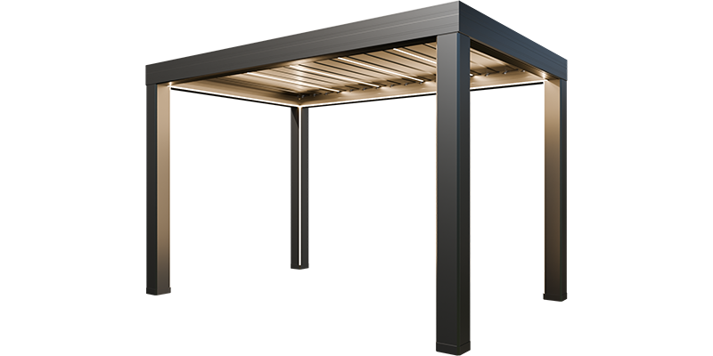 F210 Medium-type Louvered Pergola