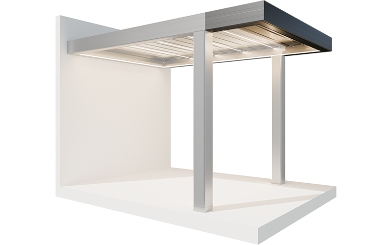 Overhanging Roof