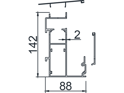 Postes de la pérgola con lamas retráctiles HF228