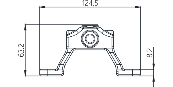 Toldo de ventana C102 Soporte de montaje