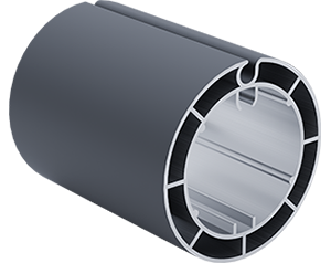 Tubo Enrollable de Doble Capa de Pantalla zip