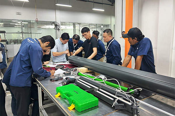 Formation pratique dans notre usine